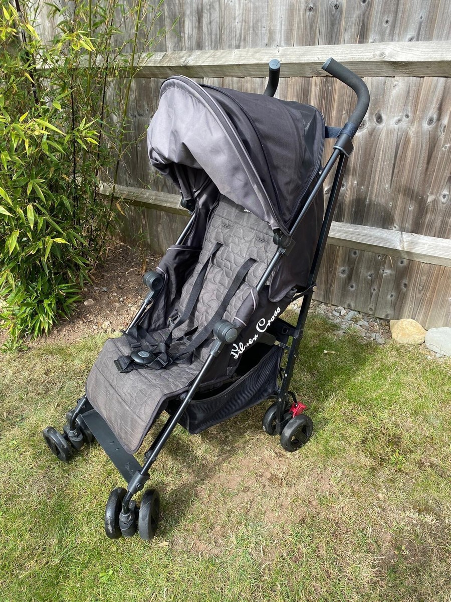 Silver Cross Zest Single Stroller Black
