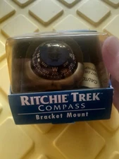 RITCHIE TREK New Compass Bracket Mount Black 2.25" TR-31 Rotating Reversible!