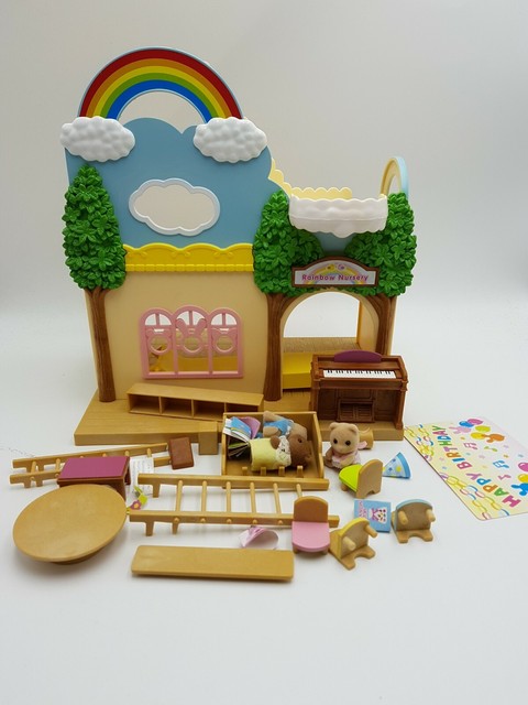 sylvanian families rainbow nursery