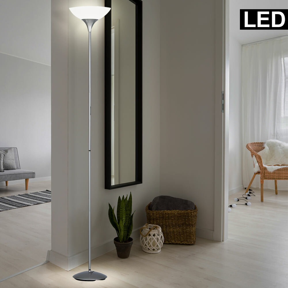 Smart Home RGB LED Decken Fluter Google Steh Leuchte dimmbar Alexa