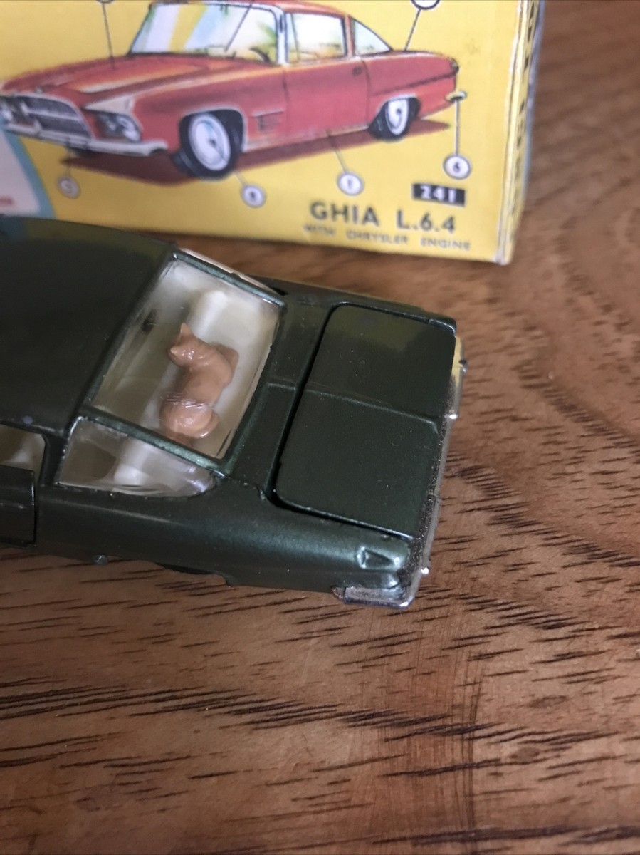 CORGI コーギー　ミニカー　GHIA L6.4 WITH CHRYSLER I LOVE CORGI TOYS: Ghia L6.4. Dog gone boxes!