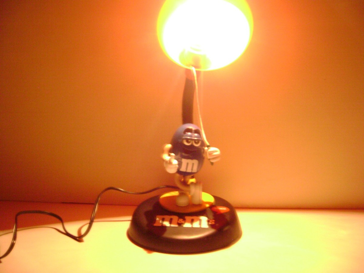 M&M Collectable TALKING Adjustable LIGHT/ Desk lamp, Works good | eBay