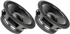 2x Faital PRO 10FH530 10" 1000 Watts Midbass Woofer 8-Ohm Bass Guitar Speaker