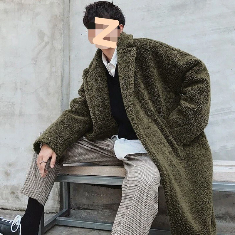 Mens cotton overcoat clearance