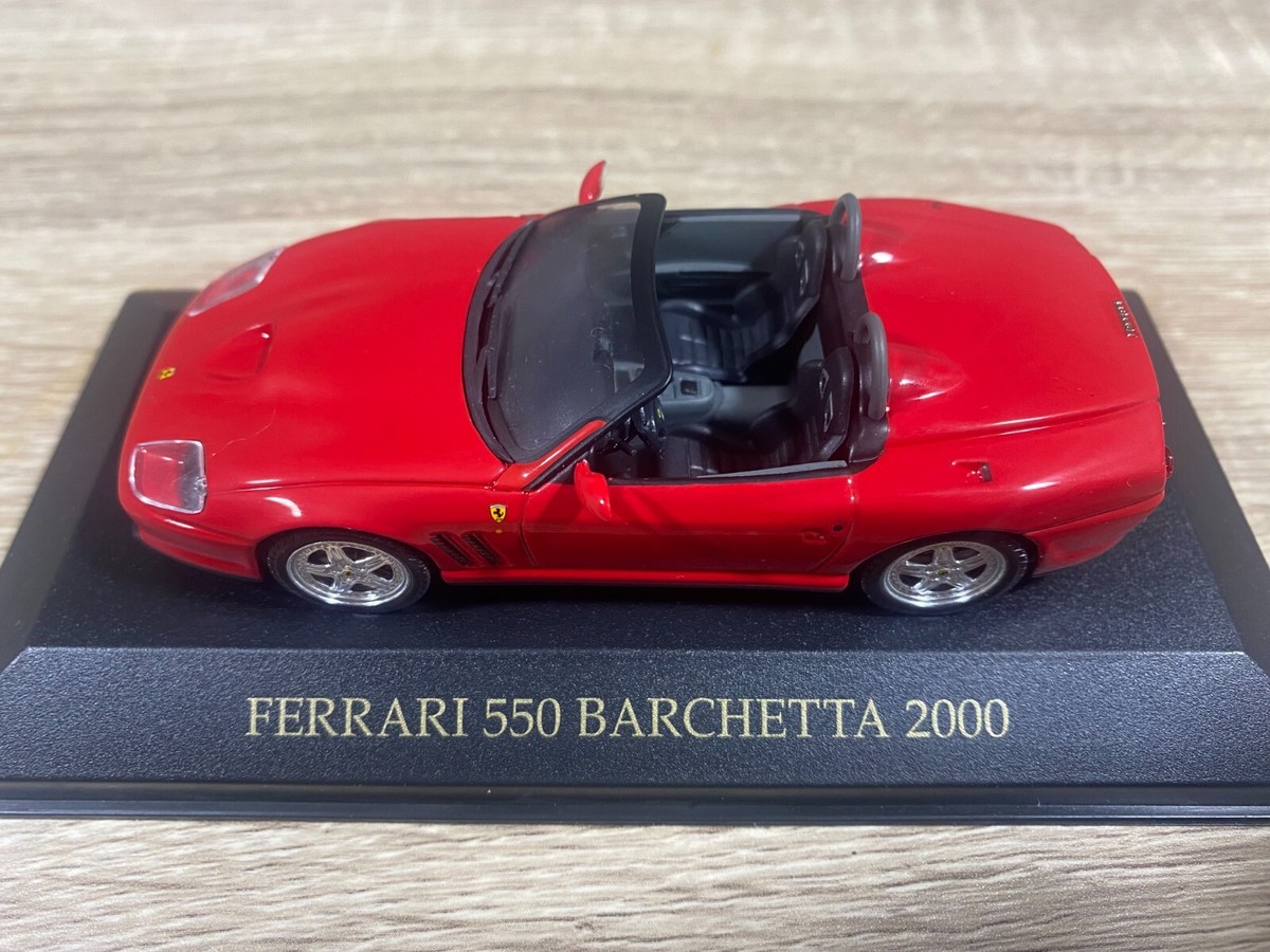 VERY RARE ixo 1/43 ixomodels FER020 Ferrari 550 Barchetta Red 2000