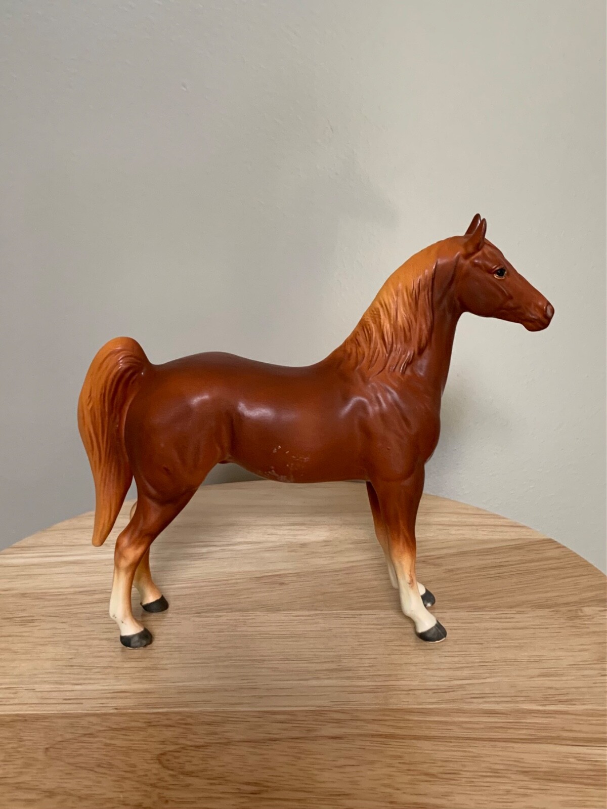 VINTAGE SHAFFORD BLUE RIBBON COLLECTION CHESTNUT SADDLEBRED PORCELAIN ...