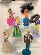1994 Vintage McDonald's Mattel Barbie Happy Meal 4" Doll Toys Set- Lot of 6. Ba