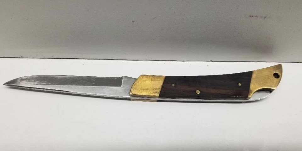 Cuchillo Plegable Alemán Original Hubertus Rostfree De Colección Foto 4 de 4