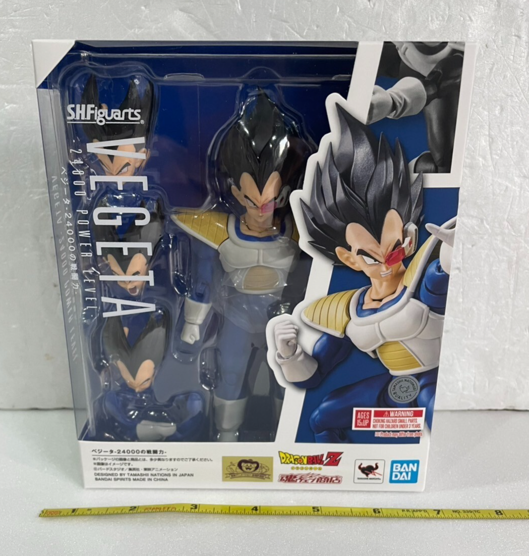 S.H.Figuarts Dragon Ball Z Vegeta 24000 Power Level Action Figure