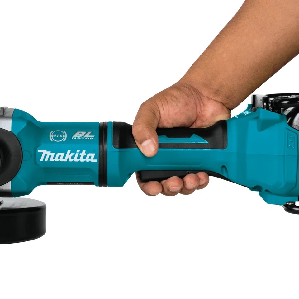 Makita XAG12PT1 18V X2 36V Brush/Cordless 7 in. Cut‑Off/Angle Grinder Kit, New - Image 3 of 4
