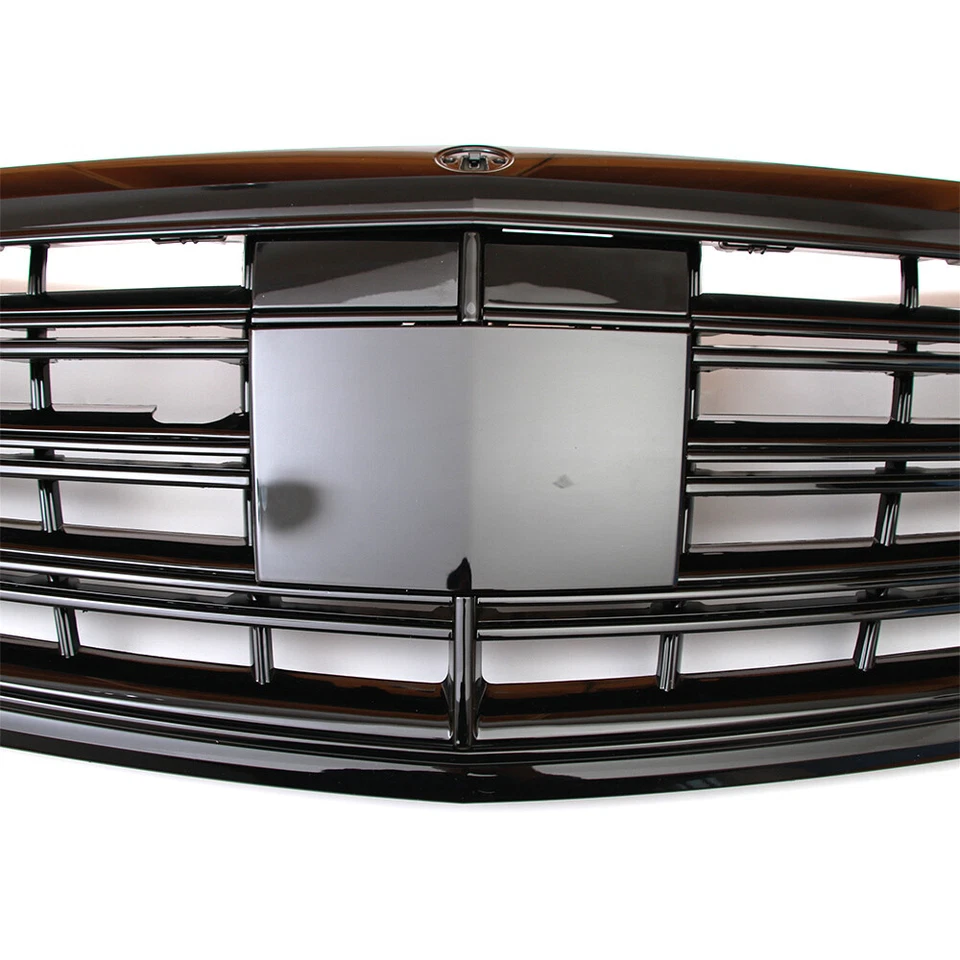 Front Grille For Mercedes Benz 2014-2020 W222 S-CLASS S450 S550 S600 Support ACC - Изображение 4 из 4