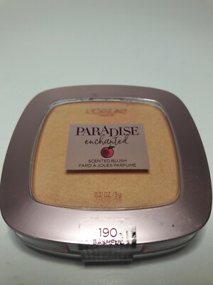 (Lot of 2) Loreal Paradise Enchanted Scented Blush #190 BASHFUL New Sealed