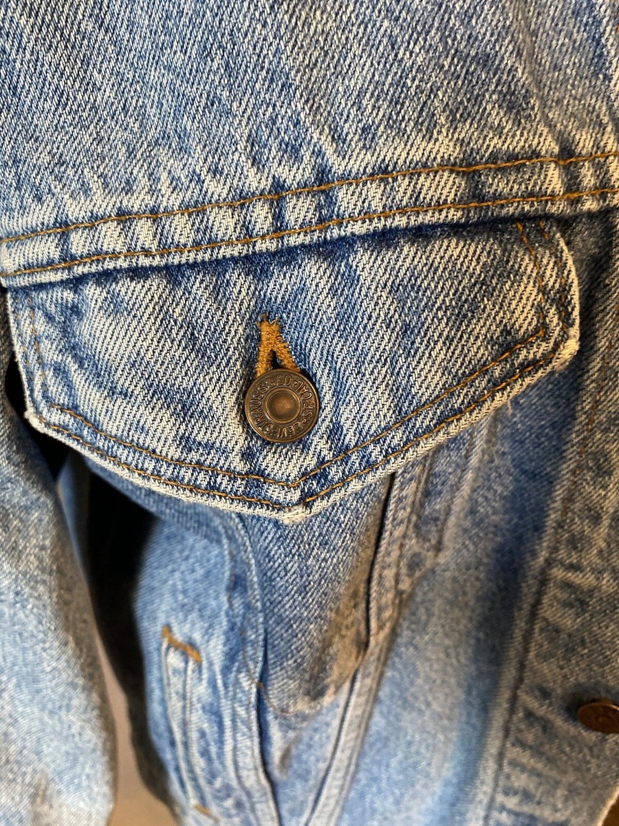 Levis Jean Jacket Denim Vintage USA Late 1970s 70507 | eBay Levis Jean Jacket Denim Vintage USA Late 1970s 70507 | eBay