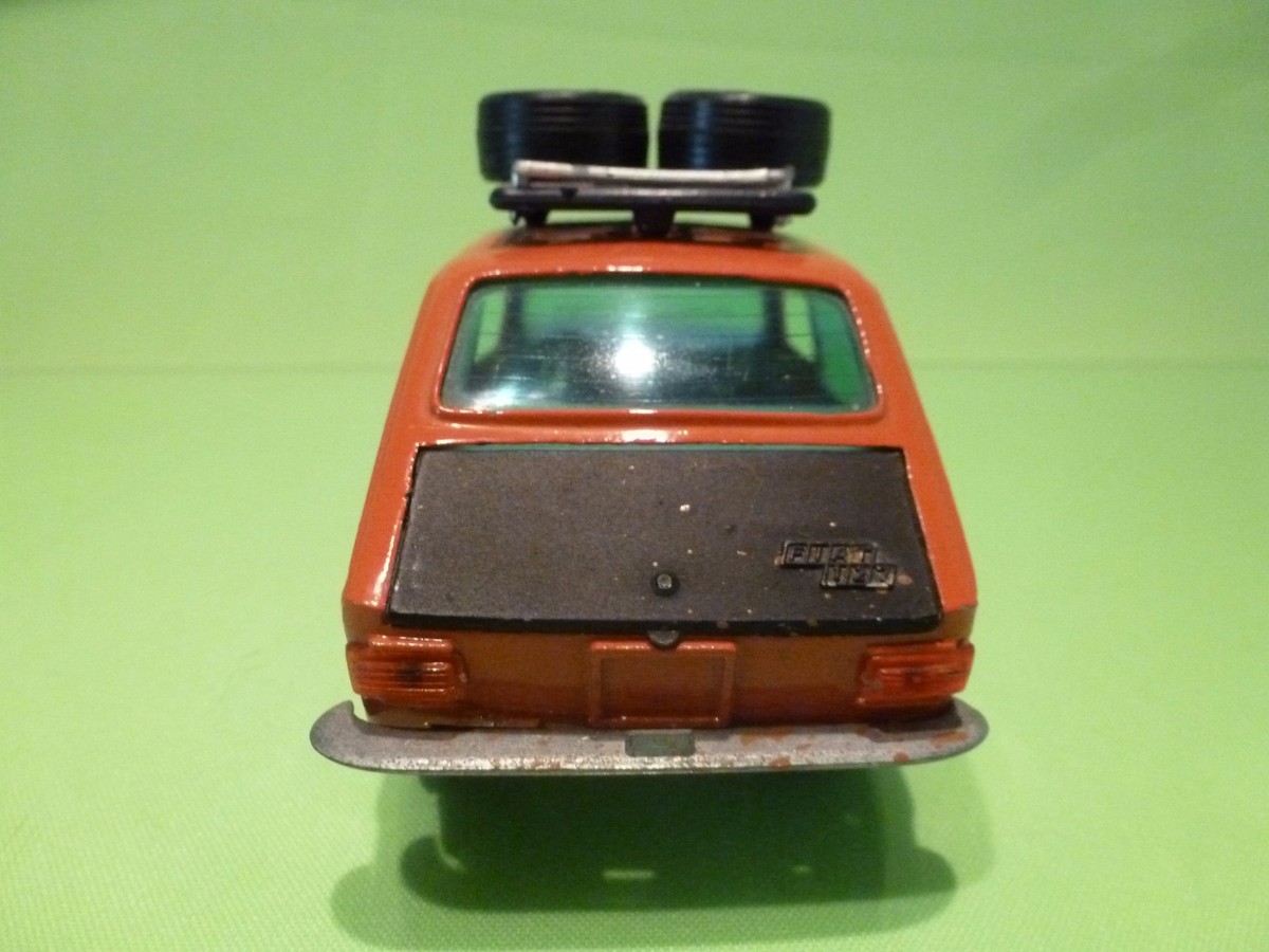 Miniature Nacoral SB 1/25 – Fiat 127 Rallye Bleue – Occasion Sans Boîte