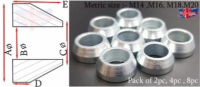 BEARMORE STEEL METRIC CONE SPACER HEIMS HEIM JOINT ROD END ENDS JOINTS