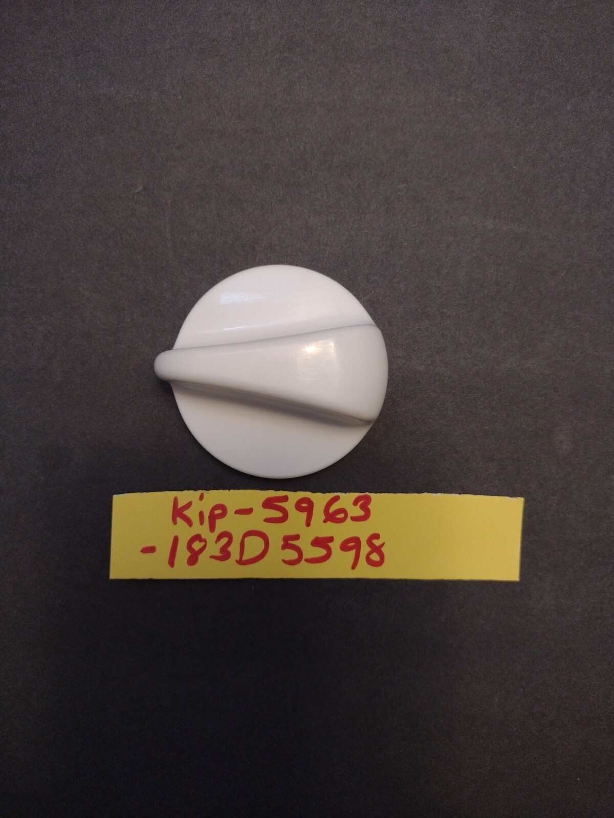 GE Range Burner Knob, White, 183D5598/ KIP5963 Bin 0031 eBay