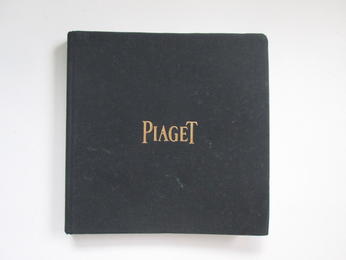 Piaget watches HB book black tie 2012/2013 | eBay