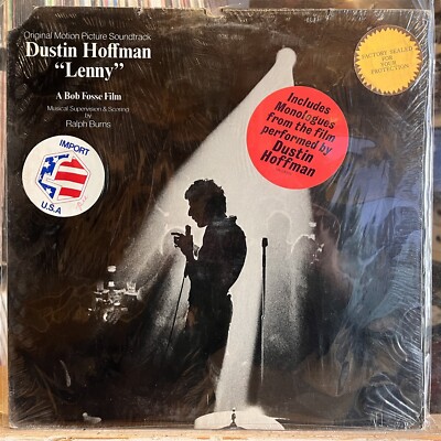 [OST]~EXC LP~LENNY~Original Soundtrack~DUSTIN HOFFMAN~[1974~UNITED ARTISTS~Issue