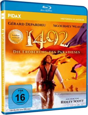 1492 - Die Eroberung des Paradieses (1992)[Blu-ray/Neu/OVP] von Ridley Scott mit