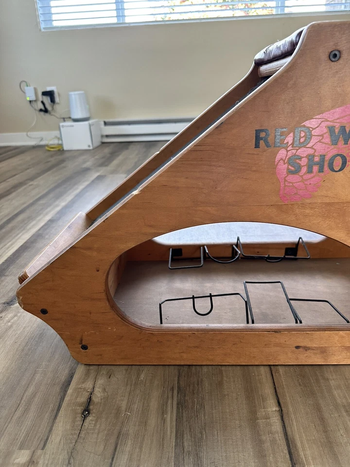 VINTAGE RED WING SHOES BOOT SHOP DISPLAY FITTING STOOL RARE! - Image 3 of 4