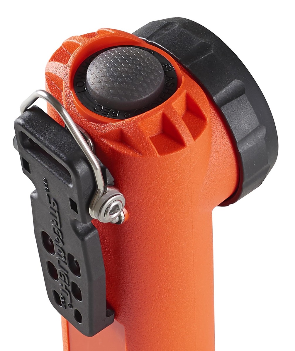 class 1 div 2 flashlights rechargeable Streamlight PolyStinger LED HAZ-LO Light Flashlight with Dual Magnets is a robust and reliable lighting solution Yellow Pivot Flashlight With Clip