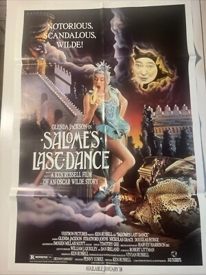 Salome's Last Dance Movie Poster 27x39 Glenda Jackson Stratford Johns Nickolas