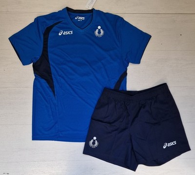 10440 ASICS Kurzarm Trikot Volley Set FIPAV ITALY Set Herren
