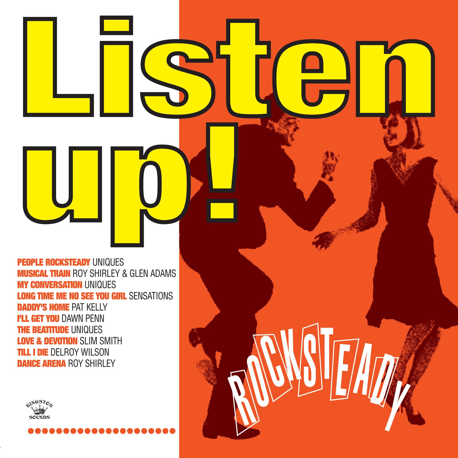 Various Artists Listen Up! Rocksteady LP Vinyl KSLP033Y NEW