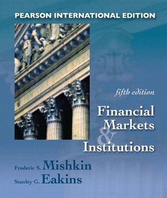 Financial Markets and Institutions: International Edition Buch Pearson