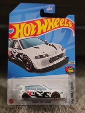 NEW 2023 Hot Wheels Honda Civic Custom HW Drag Strip White