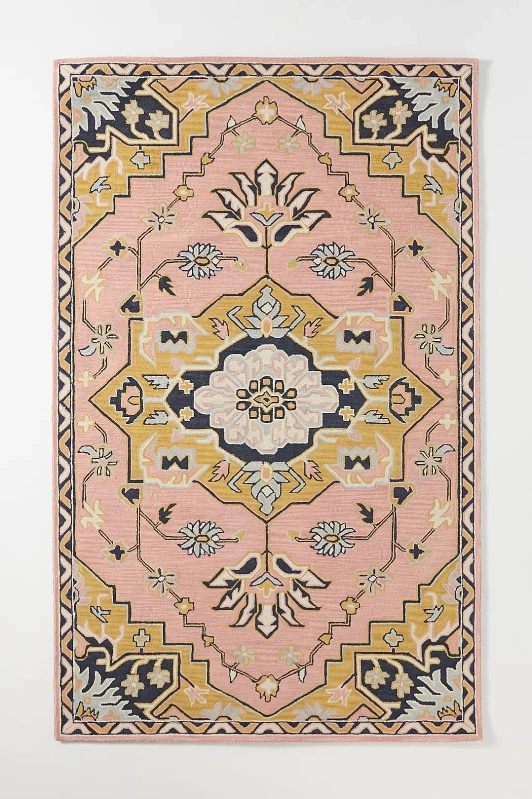Handmade Caro Rug Hand Tufted Rug 100% wool Modern Rugs for Bedroom living room