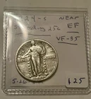 1924-s Standing Liberty Quarter, VF / EF