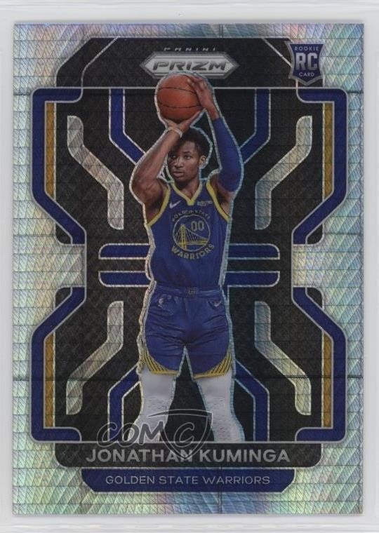 2021-22 Panini Prizm Hyper Prizm Jonathan Kuminga #307 14cm
