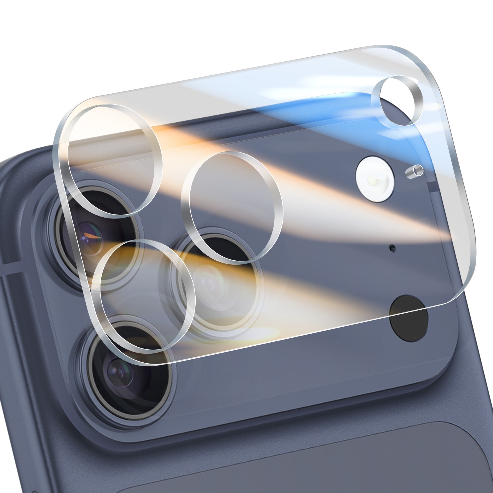 Protection objectif iPhone 17 Pro Avizar en verre trempé transparent