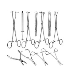 Steel Body Piercing Kit Navel Nose Septum Piercing Clamp body tatto