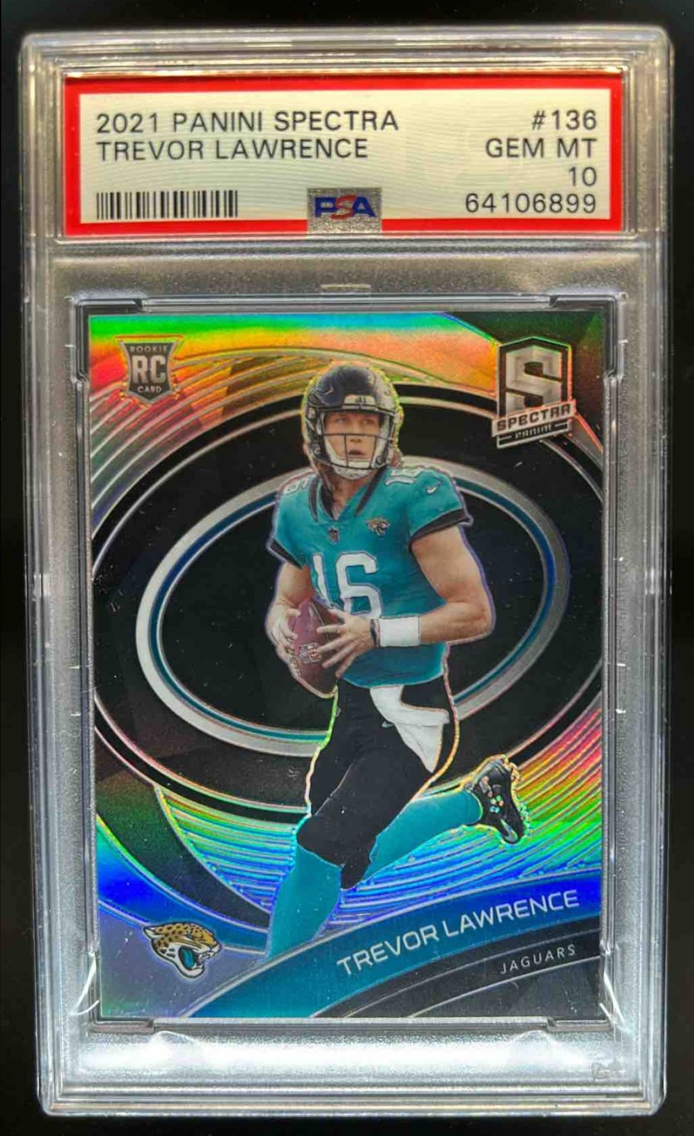 Trevor Lawrence Panini Spectra #136 Base