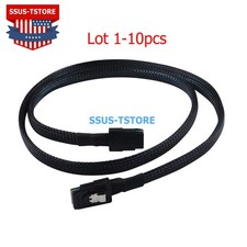 Lot 1-10x Internal Mini SAS SFF-8087 36Pin to Mini SAS SFF-8087 Cable 6Gbps 1M
