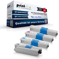 4X QualitäTs Tonerkartuschen FüR Oki Es 5462 5462DN Color Fa Office Line