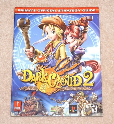 PLAYSTATION 2 DARK CLOUD 2 OFFICIAL STRATEGY GUIDE BOOK PRIMA GAMES USA 2003