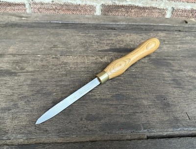 Vintage 3/16'' Ashley Iles Trennbeitel Drechselmeißel Holzbearbeitung altes Werkzeug