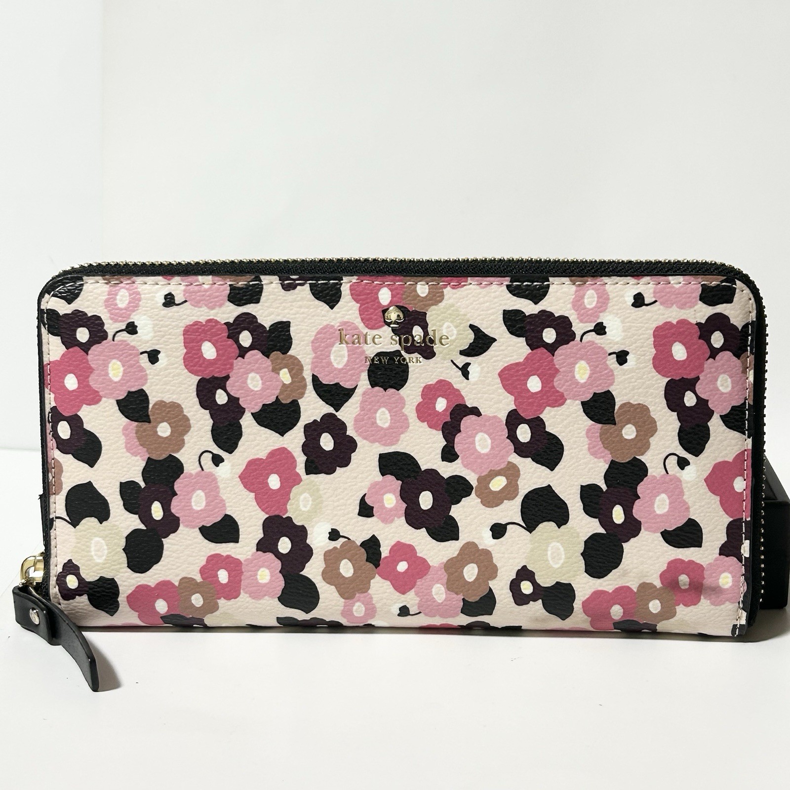 kate spade Canvas Floral Round Zipper Long Wallet with Coin Pocket D0242020Z2 thumbnail 2