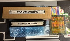 TECMO WORLD SOCCER 96 FULL KIT MATCHING NEOGEO NEO GEO SNK MVS 100% ORIGINAL