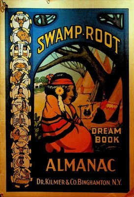 Swamp Root Dream Book Almanac 1940 Dr Kilmer & Co Binghamton NY