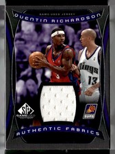2004-05 SP Game Used Quentin Richardson #AF-QR MEM Phoenix Suns