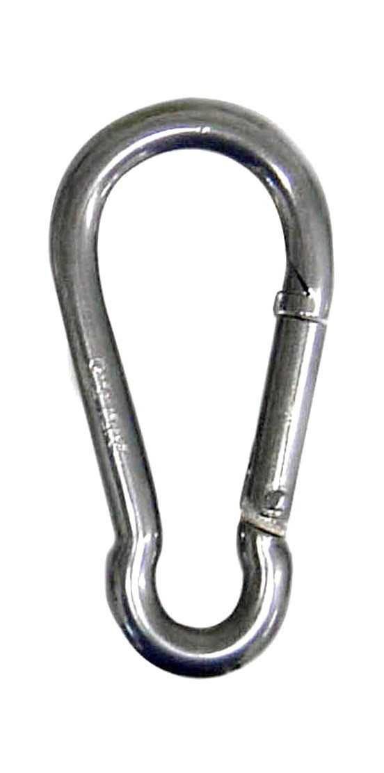 CRESSI Mosquetón de buceo de acero inoxidable AISI 316