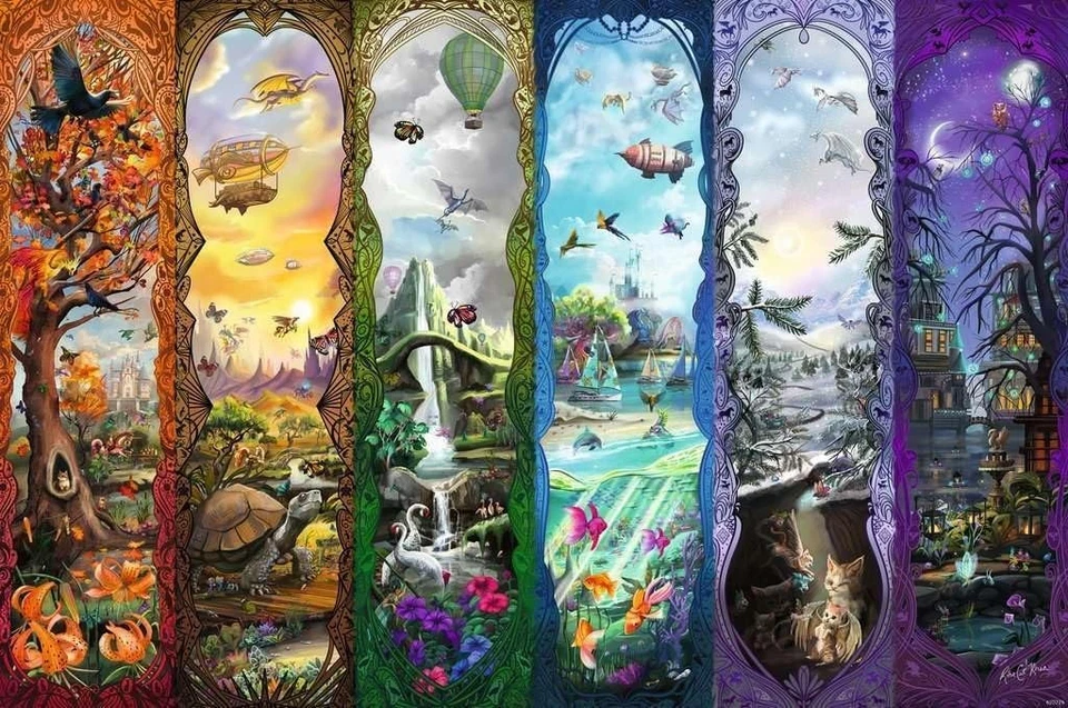 NEW & SEALED Ravensburger 01422 The Six Portals 7000 Pc Jigsaw Puzzle USA SELLER - Image 2 of 4