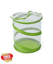 RESTCLOUD Insect Butterfly Habitat Cage Terrarium Mesh 9"x11"