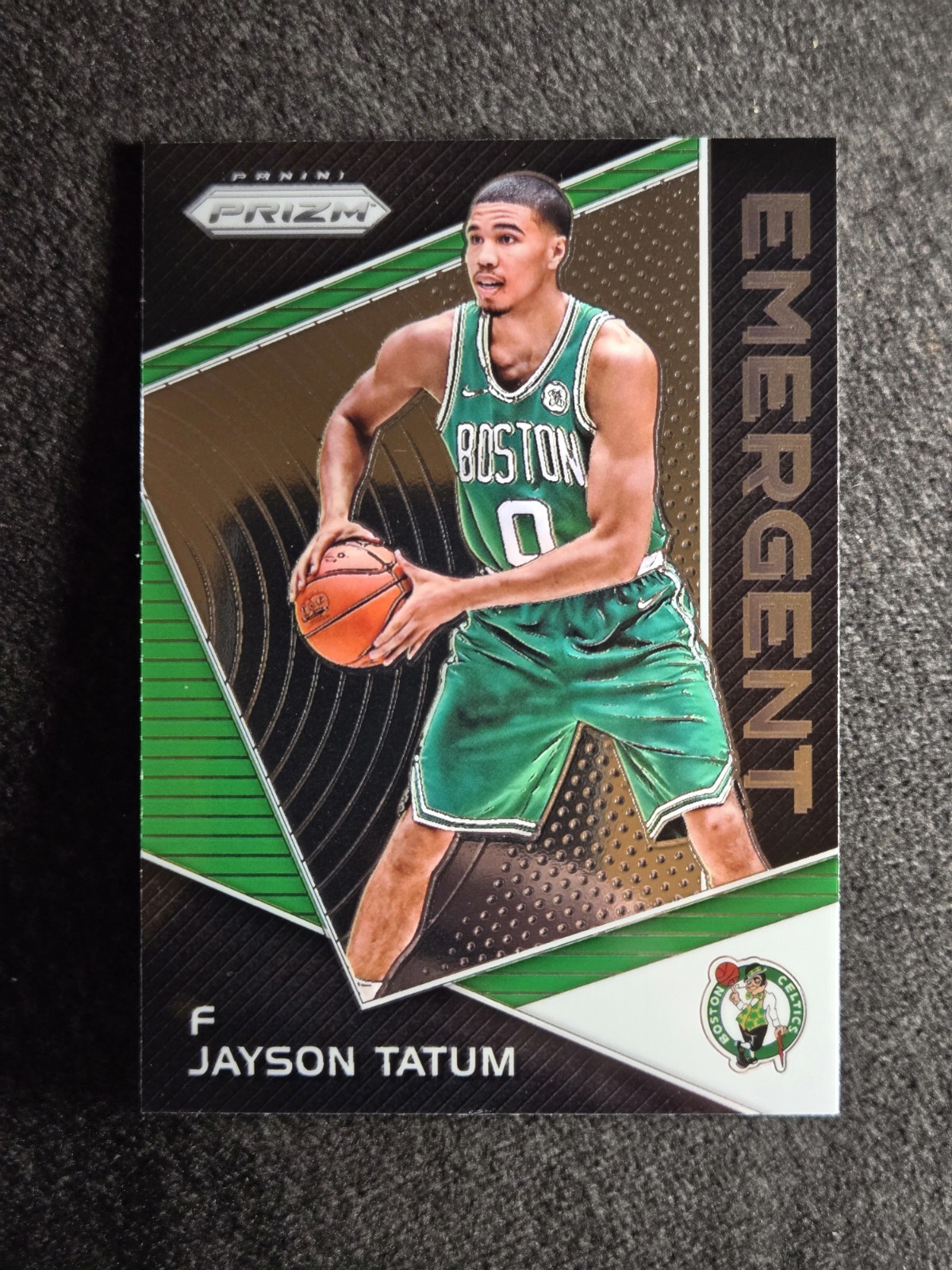 2017-18 Panini Prizm - Emergent Rookie Jayson Tatum #EM-JAY (RC)