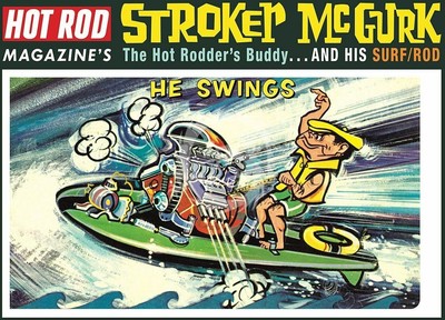 Plastikmodell Stroker McGurk Surf Rod, MPC MPC873, Maßstab 1/6
