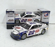 2025 Joey Logano #22 AAA Insurance Texas Win 1:64 Scale - Instock